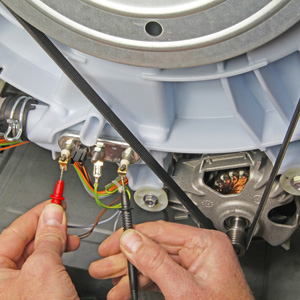 continuity testing heating element